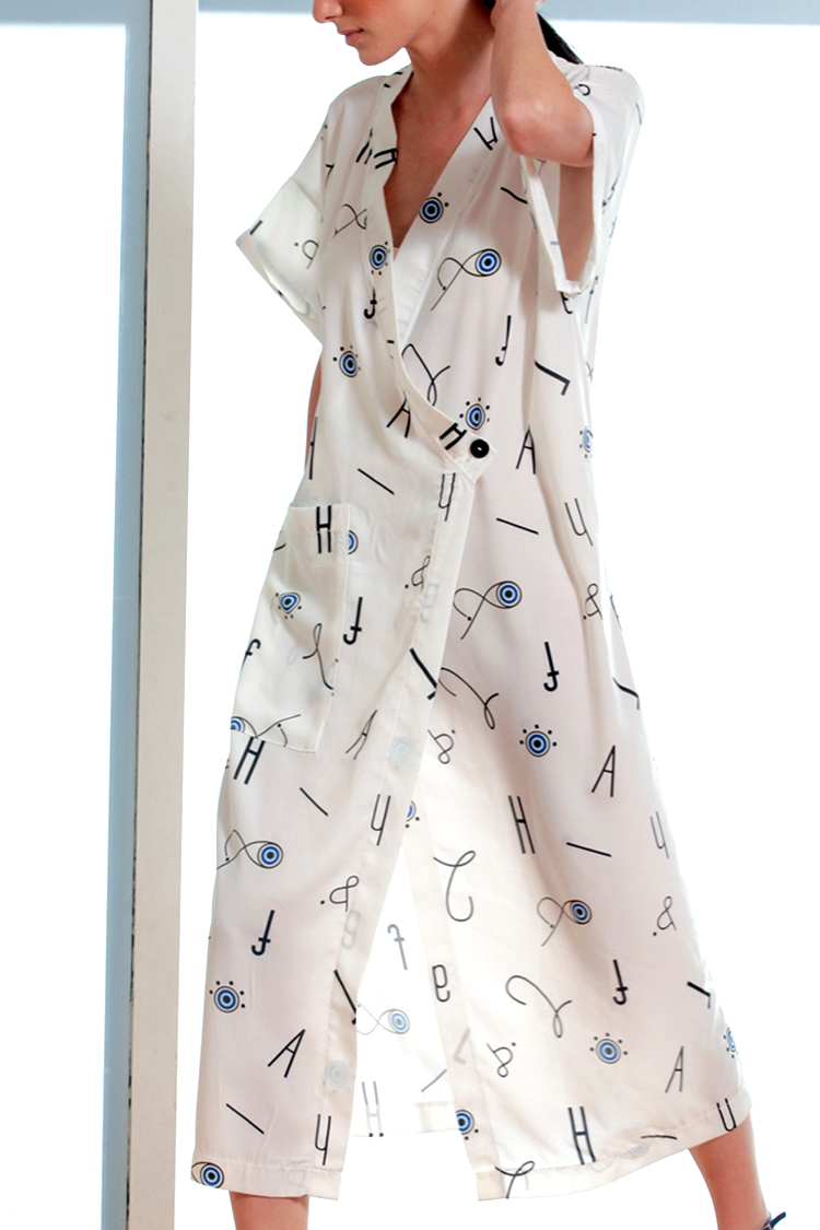 ALPHABET CAFTAN
