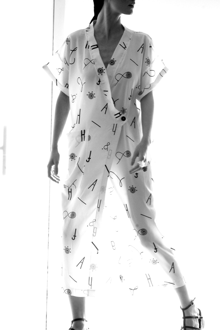 ALPHABET CAFTAN