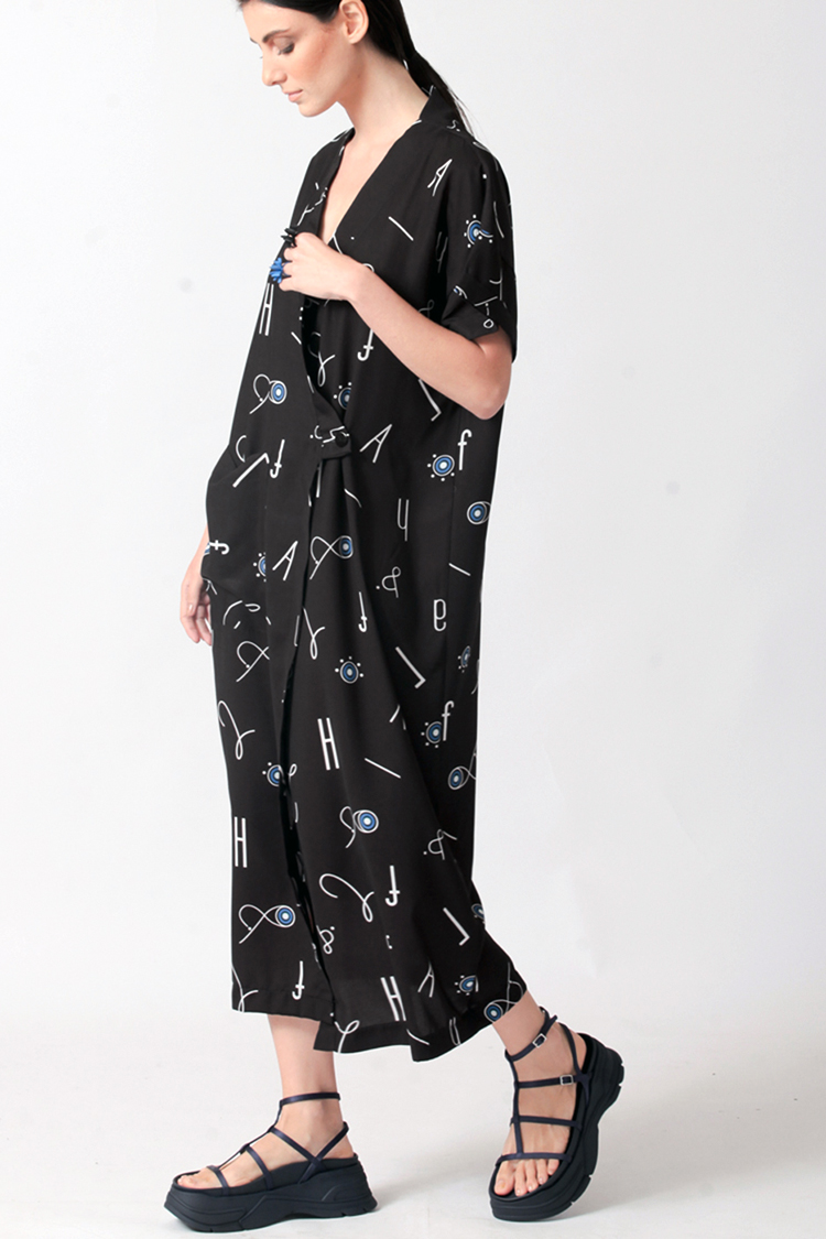 ALPHABET CAFTAN