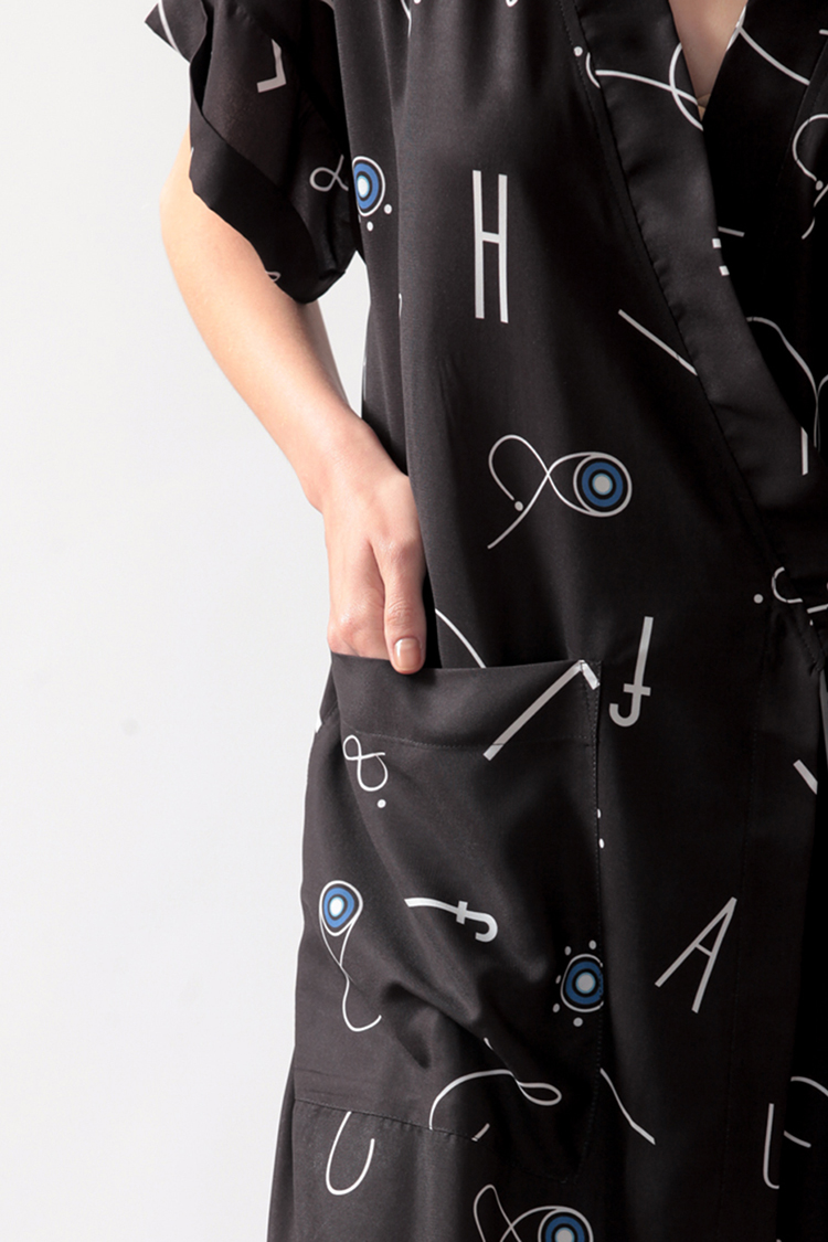 ALPHABET CAFTAN