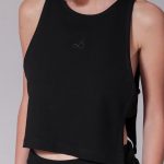 LOOSE SLEEVELESS CROP TOP