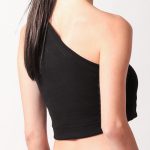 ONE SHOULDER CROP TOP