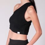 ONE SHOULDER CROP TOP