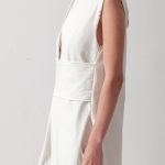 LONG BLOUSE WITH V