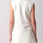 LONG BLOUSE WITH V