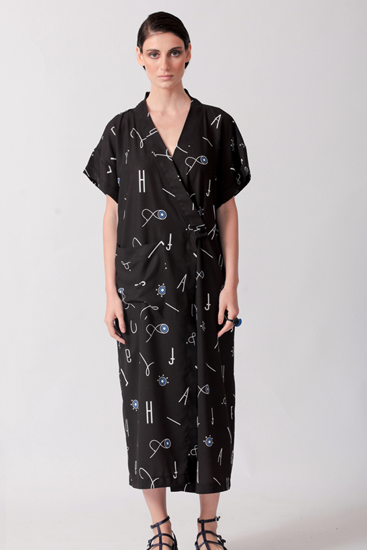 ALPHABET CAFTAN