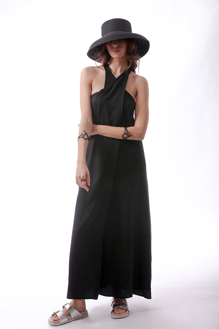 HALTER NECK DRESS
