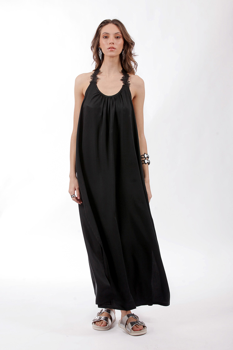 MAXI DRESS WITH LACE