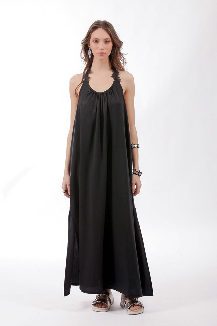 MAXI DRESS WITH LACE