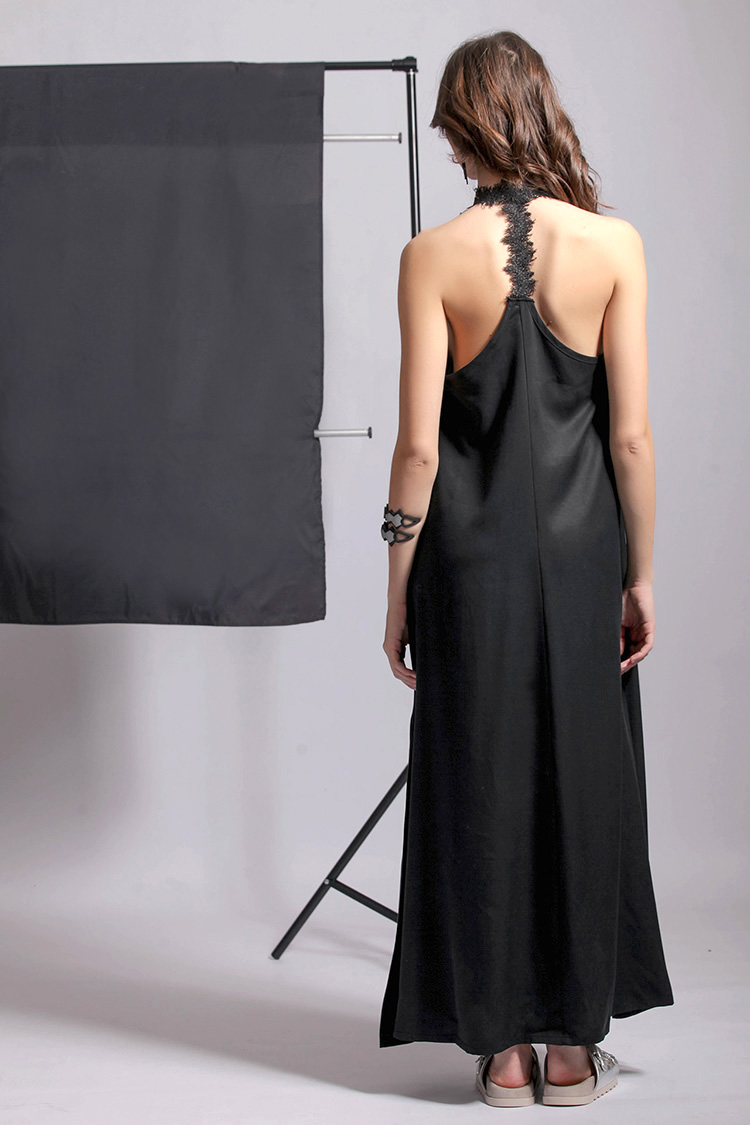 MAXI DRESS WITH LACE