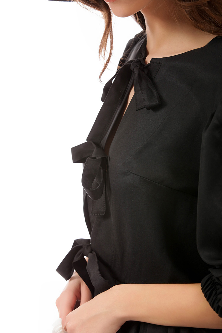 TIE FRONT DETAIL TOP