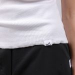SLEEVELESS RIPPES FITTED TOP