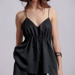 ULTRA FEMININE STRAPPY TOP