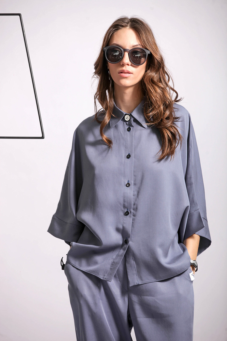 SHORT SLEEVES LOOSE SHIRT