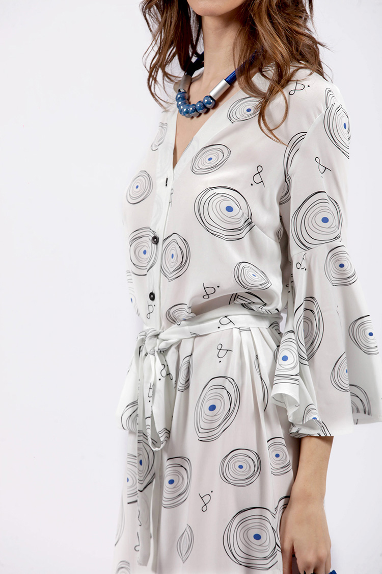 MAXI SEMIZIE EYE ON FASHION DRESS