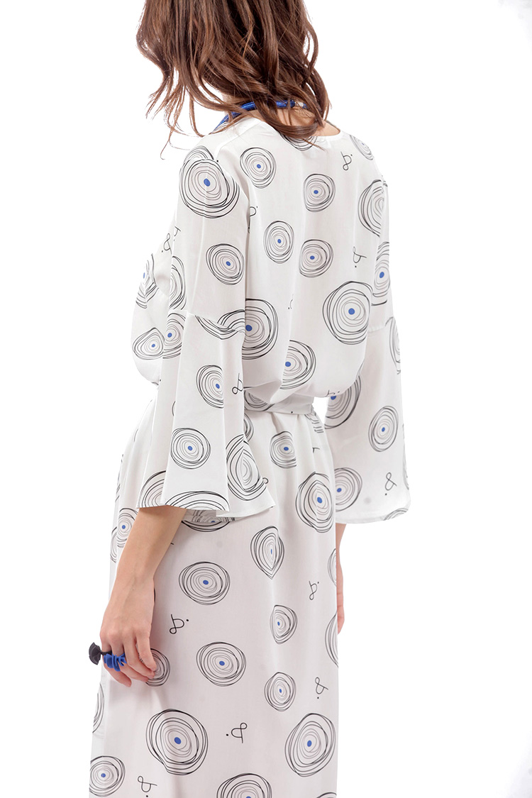 MAXI SEMIZIE EYE ON FASHION DRESS
