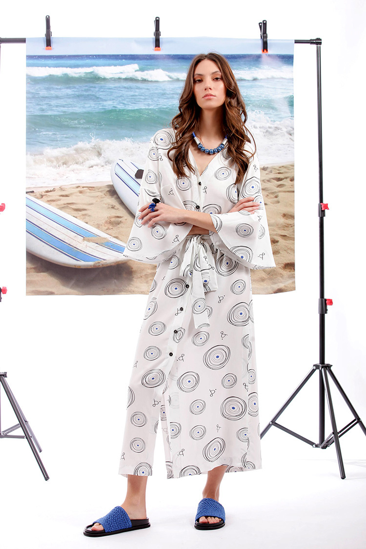 MAXI SEMIZIE EYE ON FASHION DRESS