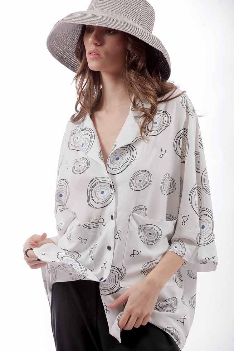EYE ON FASHION SHIRT WITH POCKETS