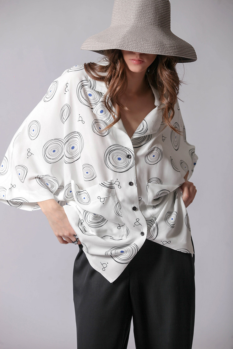 EYE ON FASHION SHIRT WITH POCKETS