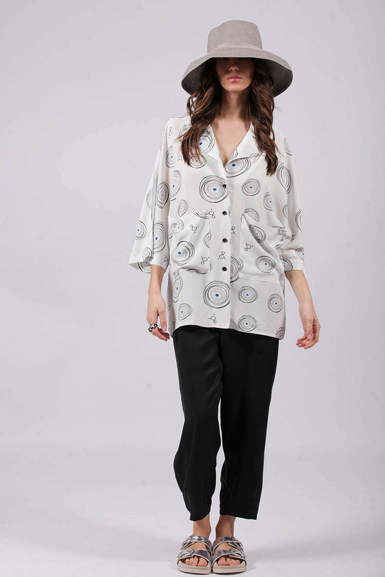 EYE ON FASHION SHIRT WITH POCKETS