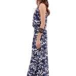 BUTTON-DOWN LONG DRESS WITH BELT