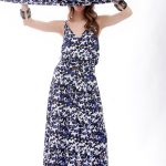 BUTTON-DOWN LONG DRESS WITH BELT
