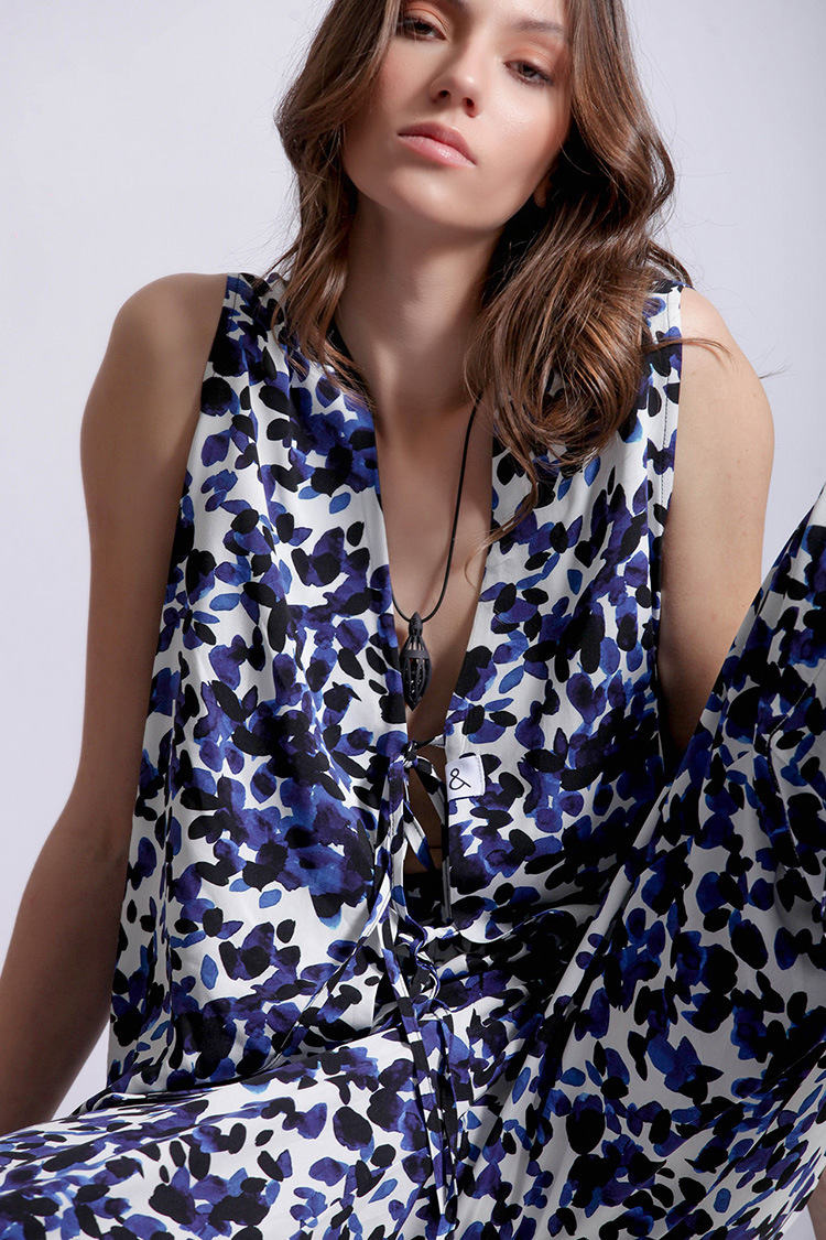 TIE FRONT LOOSE TOP