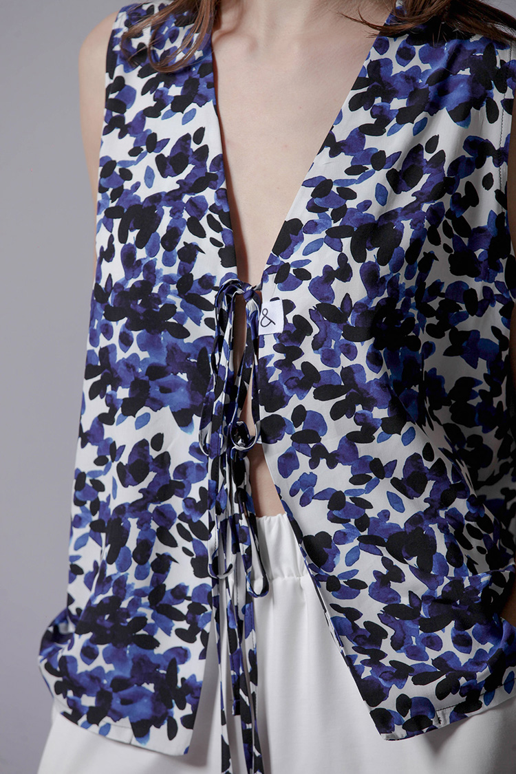 TIE FRONT LOOSE TOP