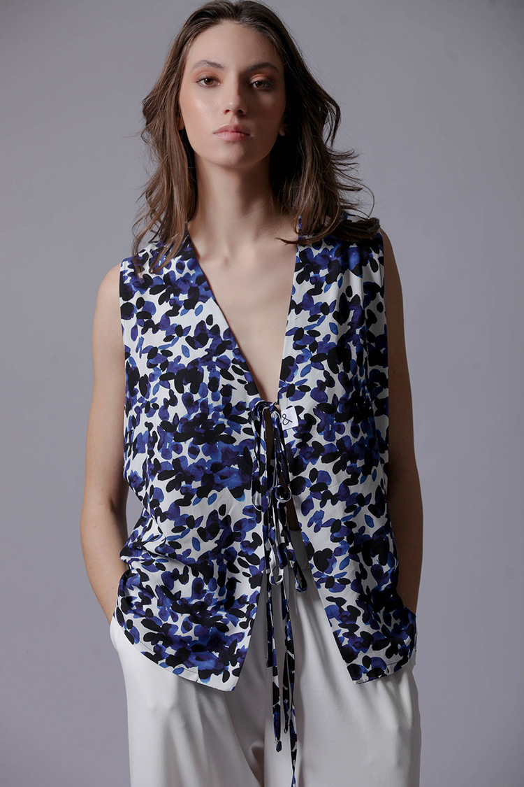 TIE FRONT LOOSE TOP