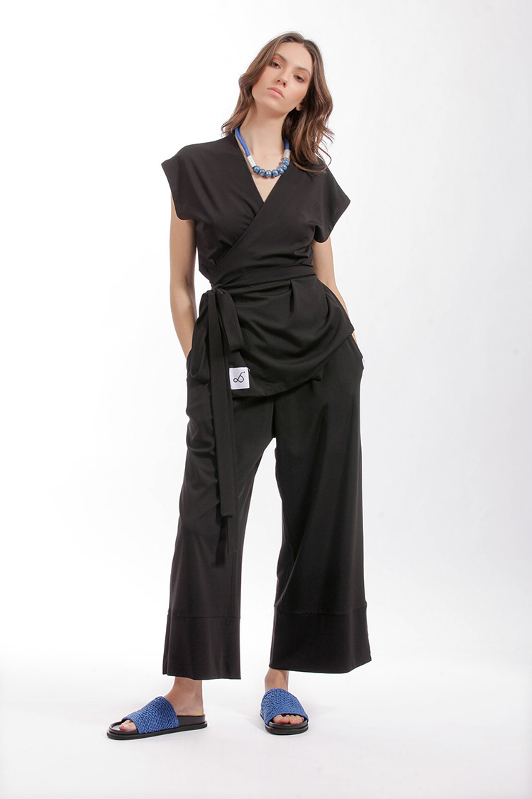WIDE LEG ZIP CULLOTES