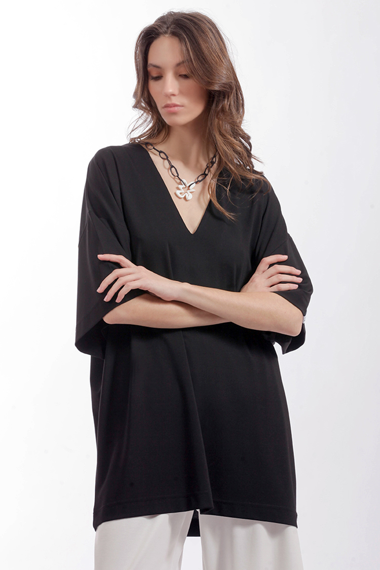 V-NECK LOOSE FIT TOP
