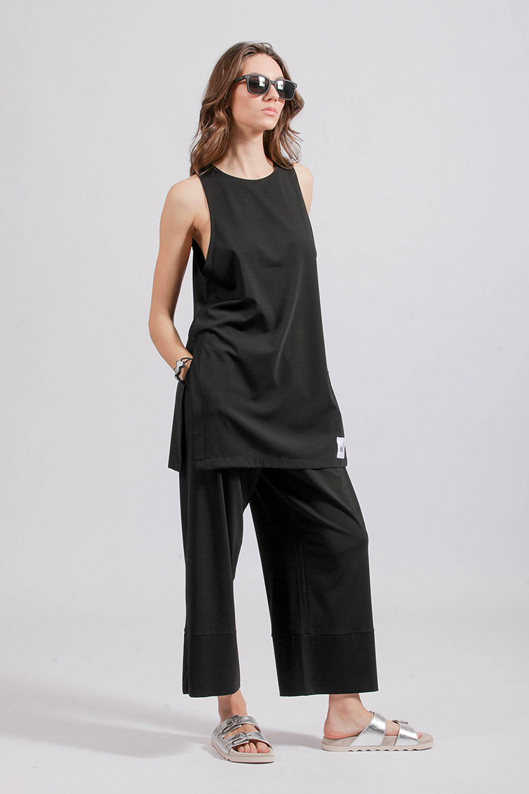 WIDE LEG ZIP CULLOTES
