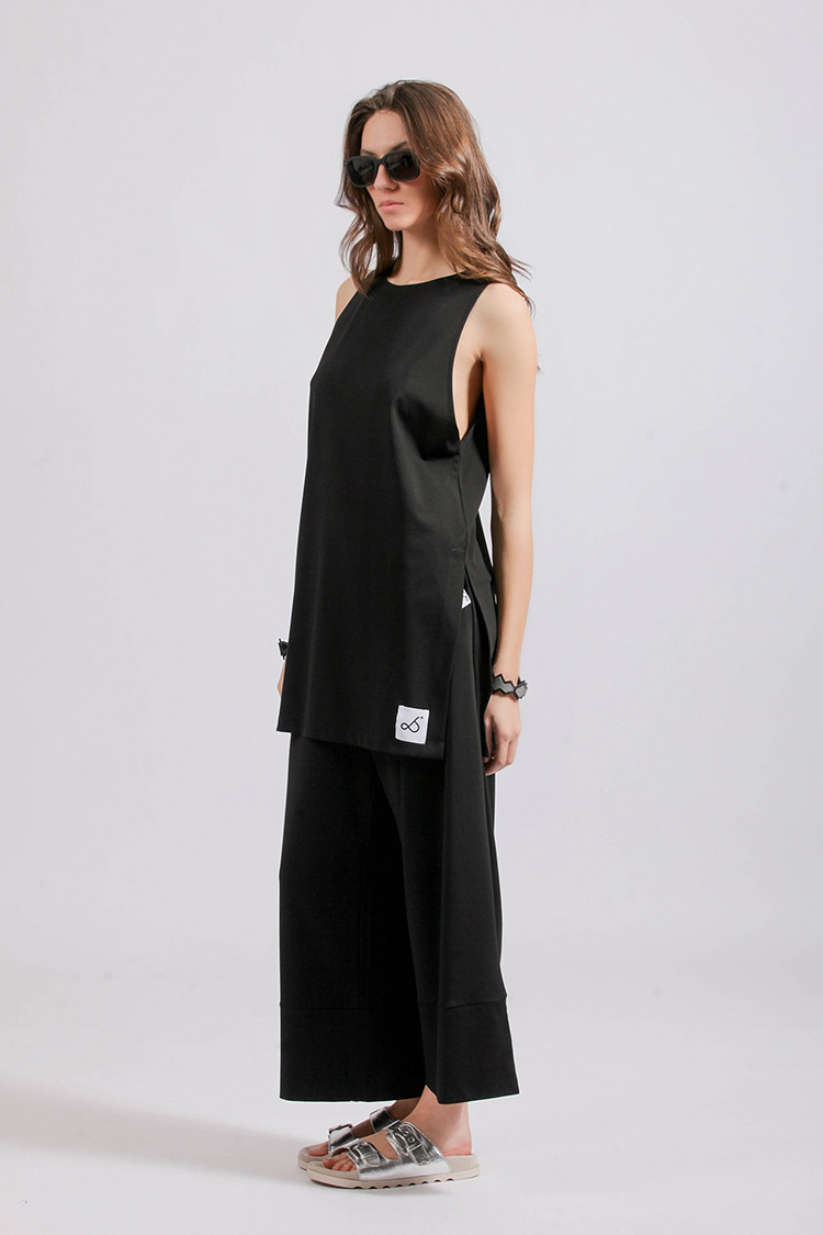 WIDE LEG ZIP CULLOTES
