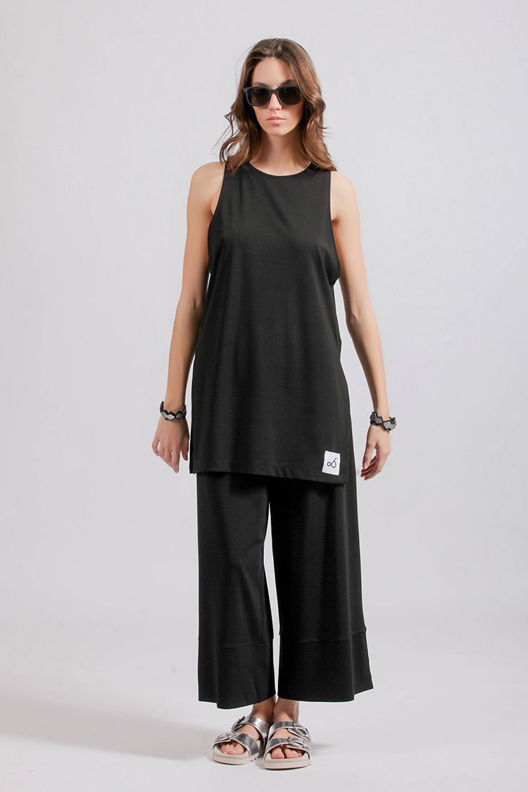 WIDE LEG ZIP CULLOTES