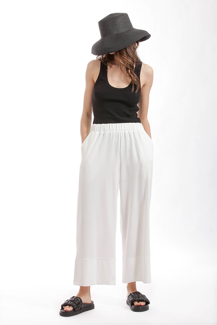 WIDE LEG ZIP CULLOTES