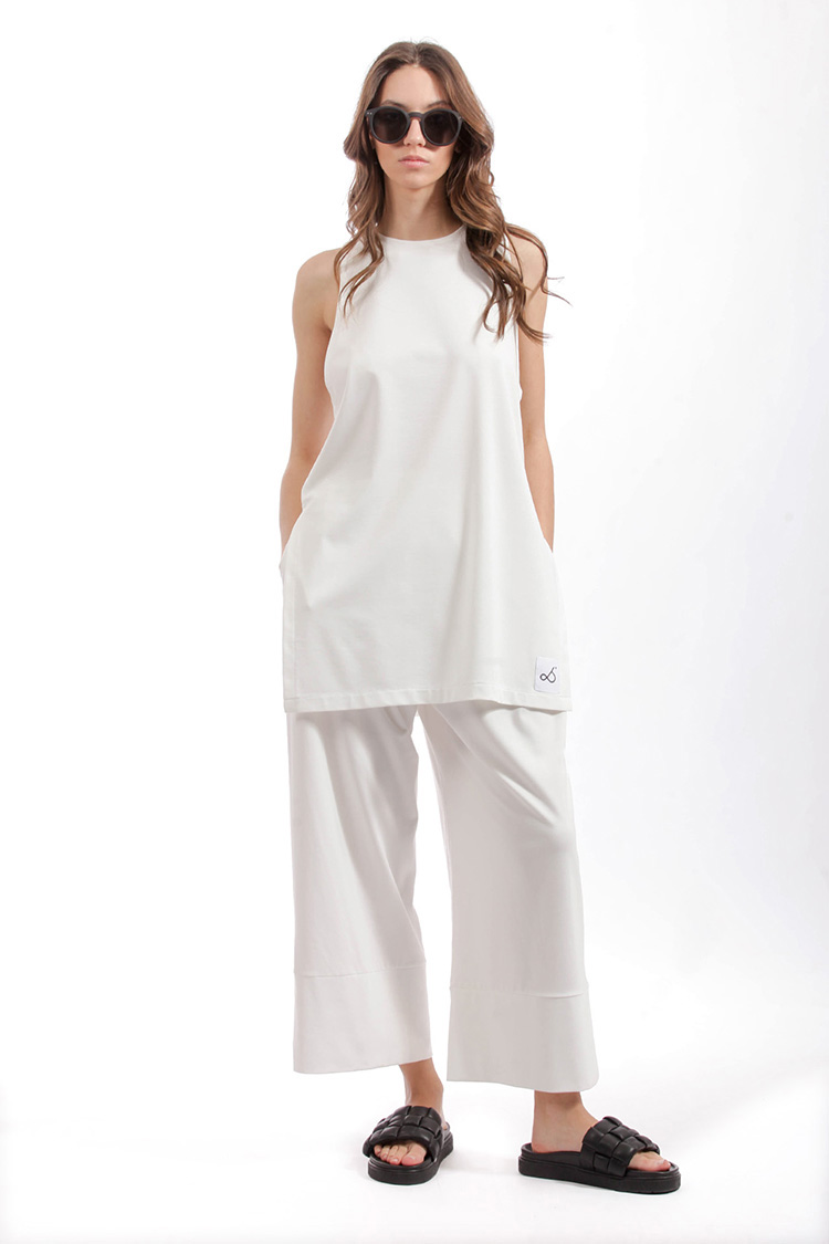 WIDE LEG ZIP CULLOTES