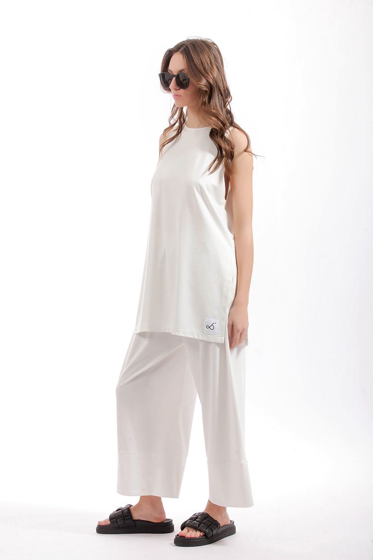 WIDE LEG ZIP CULLOTES