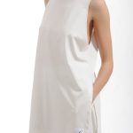 LONG TOP WITH SLITS WHITE